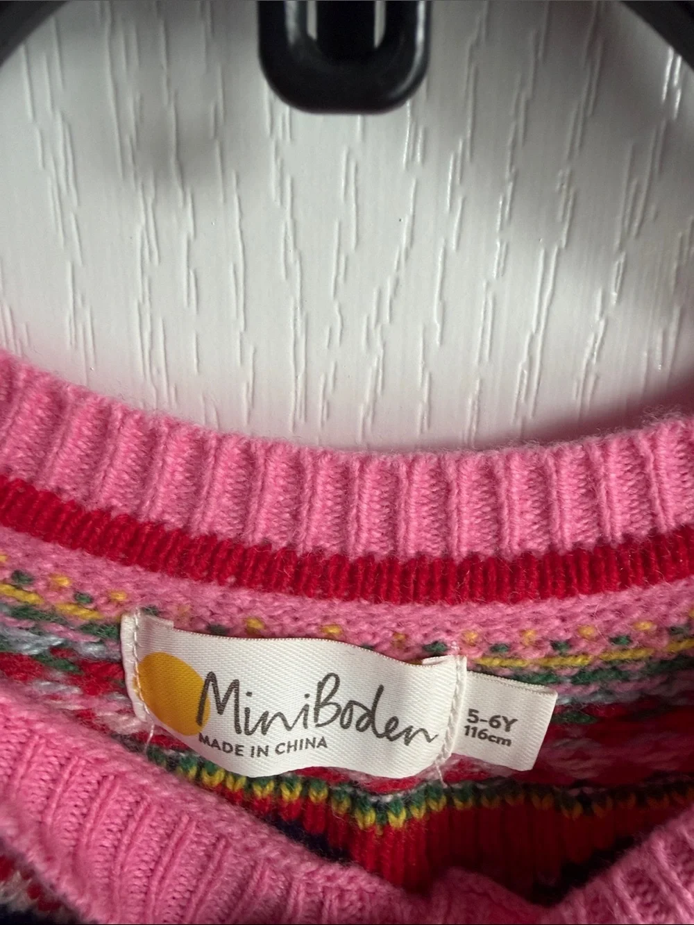 Mini Boden Santa Sweater